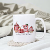 Happy Valentine's day sublimation design, png for sublimation, Valentine PNG, Valentine coffee PNG