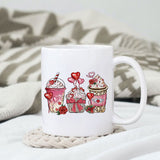 I love you sublimation design, png for sublimation, Valentine PNG, Valentine coffee PNG