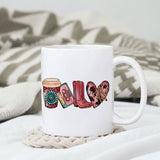 Western valentine sublimation design, png for sublimation, Valentine PNG, Valentine coffee PNG