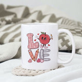 I teach sweet hearts sublimation design, png for sublimation, Valentine PNG, Valentine teacher PNG