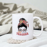 One loved teacher sublimation design