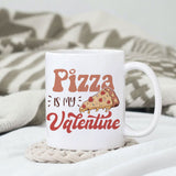 Pizza is my valentine SVG design