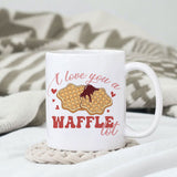 I love you a waffle lot SVG design, png for sublimation, Valentine SVG, Valentine day vibes SVG