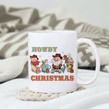 Howdy Christmas sublimation design, png for sublimation, Christmas PNG, Western christmas PNG