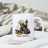 Happy Halloween sublimation design, png for sublimation, Witch PNG, Halloween characters PNG