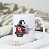Life's a witch sublimation design, png for sublimation, Witch PNG, Halloween characters PNG