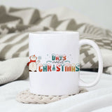 Days until christmas sublimation