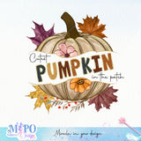 Cutest pumpkin in the patch Sublimation design, png for sublimation, Autumn PNG, Positive vibe PNG, Autumn vibe PNG
