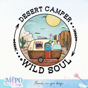 Desert Camper Wild soul sublimation, png for sublimation, Camp Life Png, camping vibes png, hobbies png