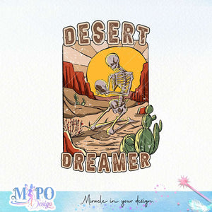 Desert dreamer sublimation design, png for sublimation