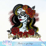 Dia De Los Muertos sublimation design, png for sublimation, Day of the dead vibes png, halloween events png