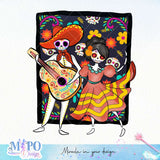 Dia de los muertos sublimation design, png for sublimation, Day of the dead vibes png, halloween events png