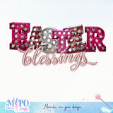 Easter blessings sublimation