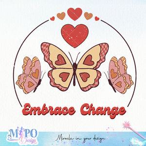 Embrace change sublimation