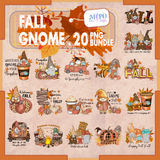 Gnome Fall png bundle, png for sublimation, Fall png Bundle, Gnome Design Bundle