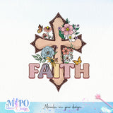 Faith sublimation design, png for sublimation, Jesus sublimation, Christian png