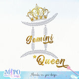 Gemini Queen sublimation 