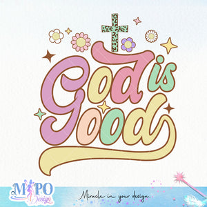 God Is Good sublimation design, png for sublimation, Jesus sublimation, Christian png