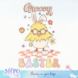 Groovy Easter sublimation