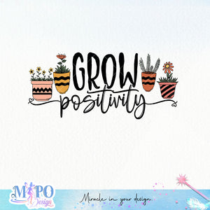 Grow positivity sublimation