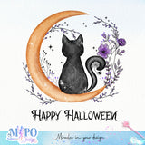 Happy Halloween sublimation design, png for sublimation, Witch PNG, Halloween characters PNG