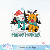 Happy Holiday sublimation design, png for sublimation, Christmas PNG, Cozy Christmas PNG
