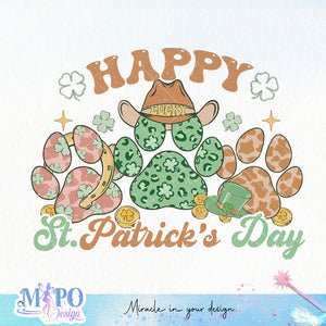 Happy St.Patrick's Day sublimation design, png for sublimation, Patrick's day PNG, Holiday PNG