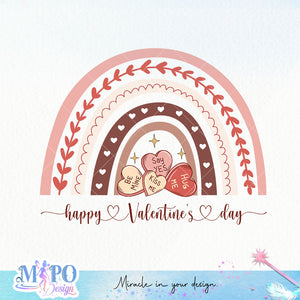 Happy Valentine's day sublimation design, png for sublimation, Valentine PNG, Retro valentine PNG