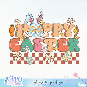 Happy easter sublimation