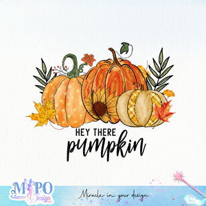 Hey there pumpkin sublimation design, png for sublimation, Autumn PNG, Positive vibe PNG, Autumn vibe PNG