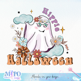 Hippie Halloween sublimation