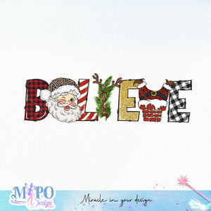 Ho Ho Ho sublimation design, png for sublimation, Christmas PNG, Leopard Christmas PNG