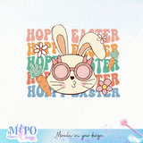 Hoppy hoppy hoppy easter sublimation design, png for sublimation, Holidays design, Easter Day sublimation