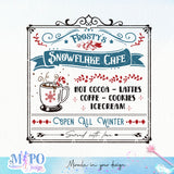Hot cocoa sign design, png for sublimation, Christmas PNG, Hot coca board sign PNG