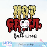 Hot ghoul halloween sublimation