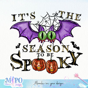 It’s the season to be spooky sublimation