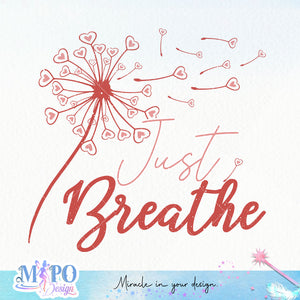 Just breathe SVG design