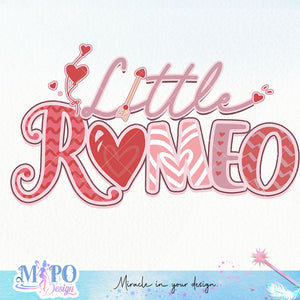 Little Romeo sublimation design