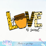 Love is sweet Sublimation 