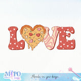 Love sublimation design, png for sublimation, Valentine PNG, Retro valentine PNG