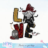 Love sublimation design, png for sublimation, Halloween characters sublimation, Vampire design