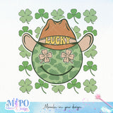 Lucky sublimation design, png for sublimation, Patrick's day PNG, Holiday PNG