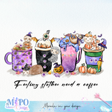 Funny Halloween animals png bundle,Spooky png bundle, png for sublimation, Halloween png Bundle
