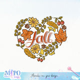 Fall sublimation design, png for sublimation, Autumn PNG, Retro autumn PNG