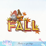 Gnome Fall png bundle, png for sublimation, Fall png Bundle, Gnome Design Bundle