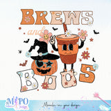 Retro Halloween Drinks png bundle,Spooky png bundle, png for sublimation, Halloween png Bundle