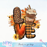 Autumn Coffee png bundle, png for sublimation, Fall png Bundle, Coffee Design Bundle