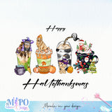 Happy-Hallothankmas png bundle, png for sublimation, Hallothankmas png