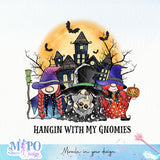 Halloween Gnomes png bundle,Spooky png bundle, png for sublimation, Halloween png Bundle