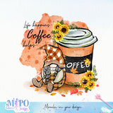 Autumn Coffee png bundle, png for sublimation, Fall png Bundle, Coffee Design Bundle